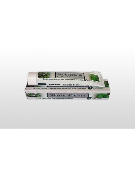 Toothpaste with organic spearmint