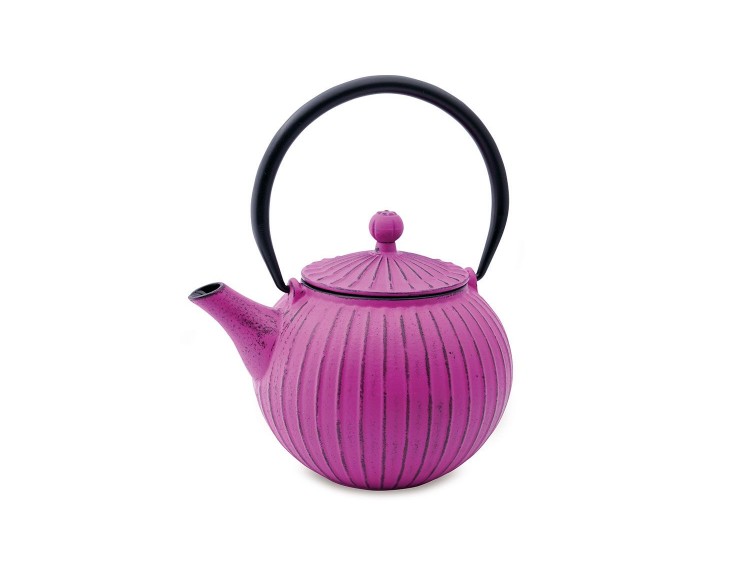 Iron Teapot Pink, 800 ml