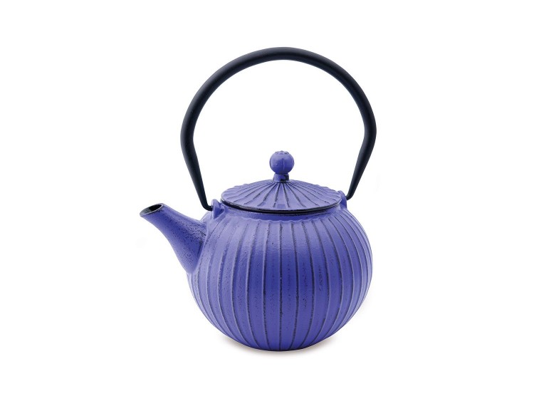 Iron Teapot Purple, 800 ml
