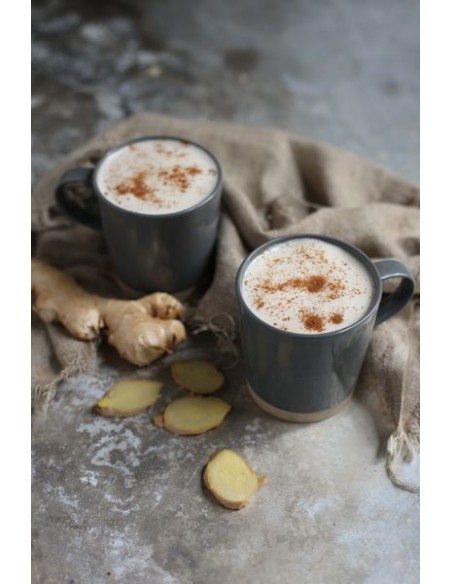Ginger Latte with spices