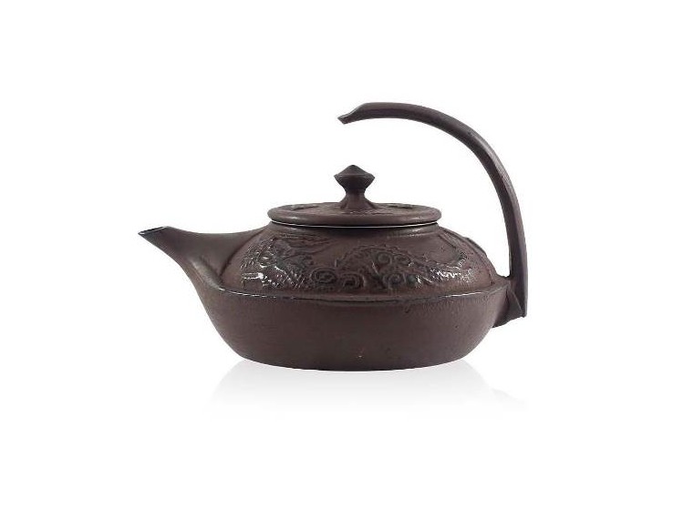 492- iron teapot 0,45l rust