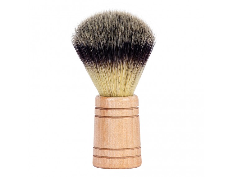 Shaving natural hair & wood brush