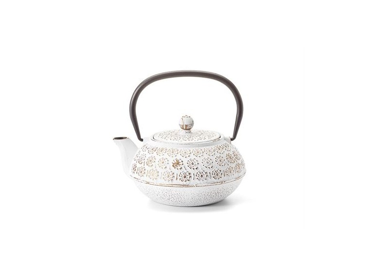 Iron teapot- white 700ml