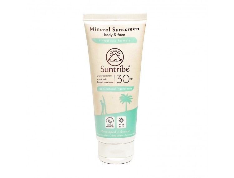 Natural organic mineral Sunscreen SPF 30