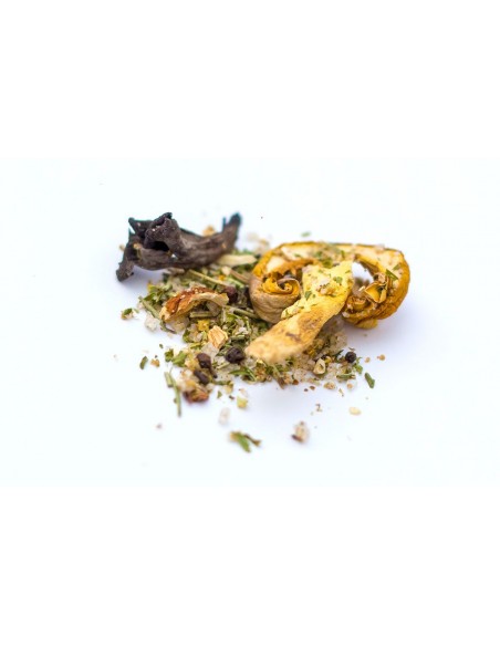 sea salt with madagascar pepper & mushrooms